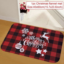Merry Christmas Mat Outdoor Carpet Doormat Santa Ornament Christmas Decor For Home 2020 Navidad Noel Cristmas Gift New Year 2021