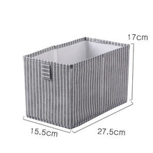 Foldable Underwear Storage Box Household Non Woven Clothing Storage Box Space-saving Wardrobe Drawer Finishing Container - DeliverMyCart.com