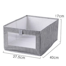 Foldable Underwear Storage Box Household Non Woven Clothing Storage Box Space-saving Wardrobe Drawer Finishing Container - DeliverMyCart.com