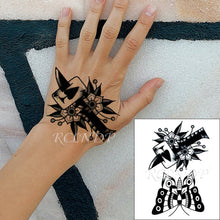 Waterproof Temporary Tattoo Sticker eagle wing Fake Tatto Flash Tatoo Hand Arm middle size art Tattoos for boy Women Men