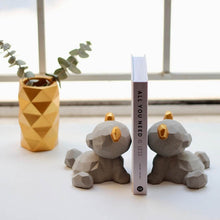 Concrete Cement Bookend Mold Silicone Bear Molds Concrete Cute Bear Molds Bear Molds for Plaster - DeliverMyCart.com