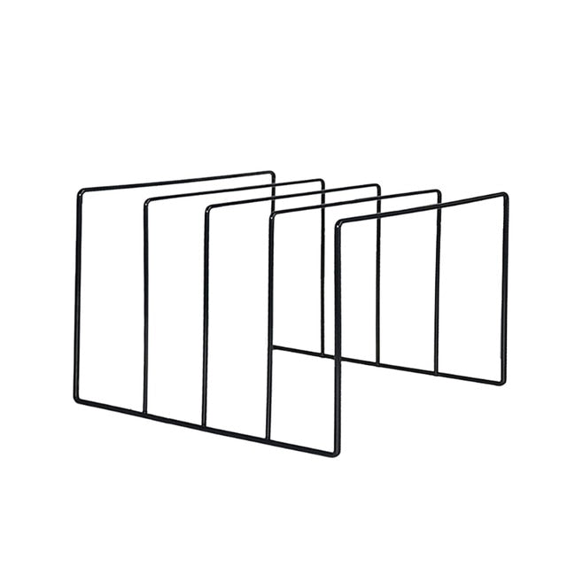 Professional Black Metal LP Vinyl Record Display Shelf Turntable Record Collection Storage Shelf Exhibit Stand Holder