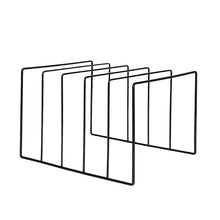 Professional Black Metal LP Vinyl Record Display Shelf Turntable Record Collection Storage Shelf Exhibit Stand Holder