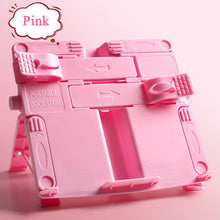 Book Stand Holder Portable Foldable Bookends Bookstand Reading Support For Student Children Writing Bracket Office Accessories