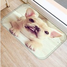 1pcs 40*60cm Cute Pug Husky Dog Pattern Anti-Slip Suede Carpet Door Mat Doormat Outdoor Kitchen Living Room Floor Mat Rug 48302 - DeliverMyCart.com