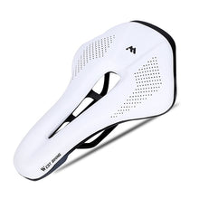 WEST BIKING Bicycle Saddle Waterproof Bike Seat Wear-resistant PU Leather Hollow Road Bicycle Parts Cycling Seat Bike Saddle - DeliverMyCart.com
