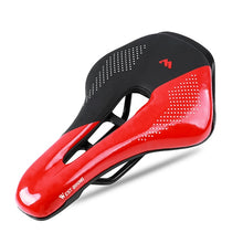 WEST BIKING Bicycle Saddle Waterproof Bike Seat Wear-resistant PU Leather Hollow Road Bicycle Parts Cycling Seat Bike Saddle - DeliverMyCart.com
