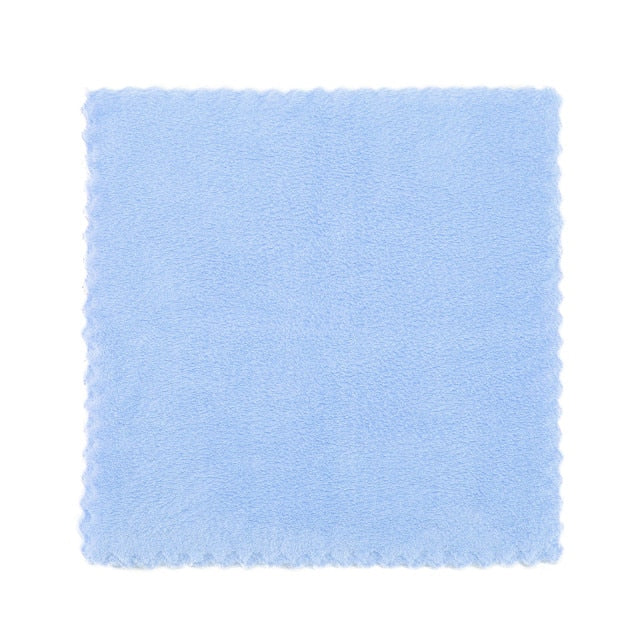 Thicker Kitchen Cleaning Rag Absorbent Scouring Pad Rag Home Microfiber Towels Tableware Non-stick Oil Cleaning Wiping Towel