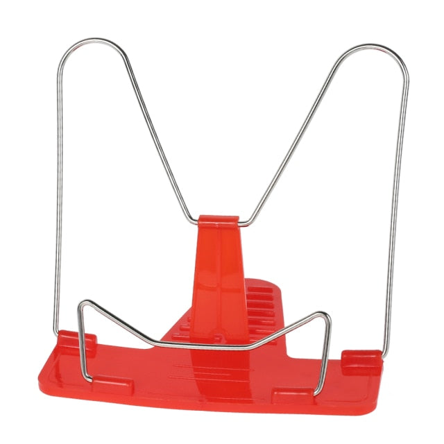 1 Pcs Bookends Portable Foldable Adjustable Bookend Stand Reading Book Stand Document Holder Base Reading Book Holder