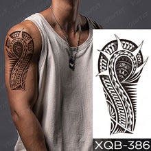 Waterproof Temporary Tattoo Sticker Forest Lion Tiger Bear Flash Tattoos Women Leopard Wolf Crown Body Art Arm Fake Tatoo Men