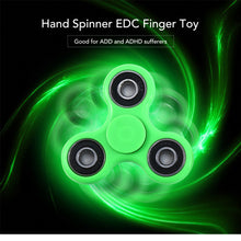 Plastic EDC Fidgets Hand Spinner For Autism and ADHD Children Adults Focus Keep Hands Busy High Quality Tri-Spinner Fidget Toy - DeliverMyCart.com