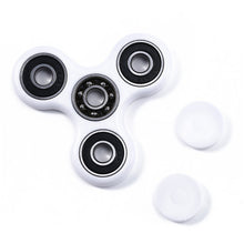 Plastic EDC Fidgets Hand Spinner For Autism and ADHD Children Adults Focus Keep Hands Busy High Quality Tri-Spinner Fidget Toy - DeliverMyCart.com