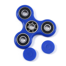 Plastic EDC Fidgets Hand Spinner For Autism and ADHD Children Adults Focus Keep Hands Busy High Quality Tri-Spinner Fidget Toy - DeliverMyCart.com