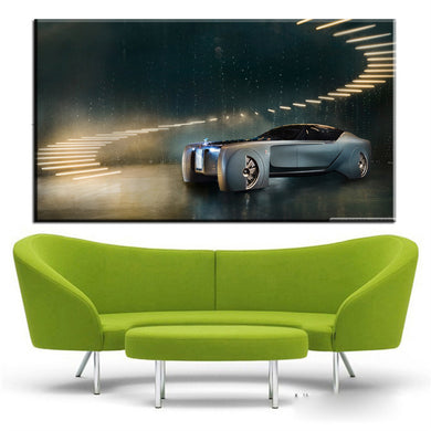Rolls Royce vision next concept car canvas pictures wall art paintings unframed - DeliverMyCart.com