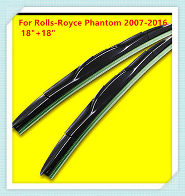 3 Section Rubber Windscreen Wipers For Rolls-Royce Phantom 2007 2008 2009 2010 2011 2012 2013 2014 2015 2016 18