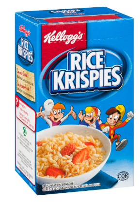 KELLOGG'S CEREAL RICE KRISPIES INDIVIDUAL PACKS OF 70 (21 GRAMS)