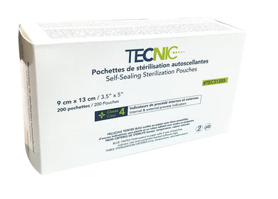 TECNIC STERILIZATION POUCHES PACK OF 200