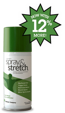 SPRAY & STRETCH INSTANT TOPICAL ANESTHETIC AND SKIN REFRIGERANT PACK OF 1 (116ML)