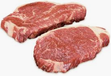 THE BUTCHER SHOPPE FROZEN BEEF STRIPLOIN STEAK C/C AAA PACK OF 16 (285 GRAMS)