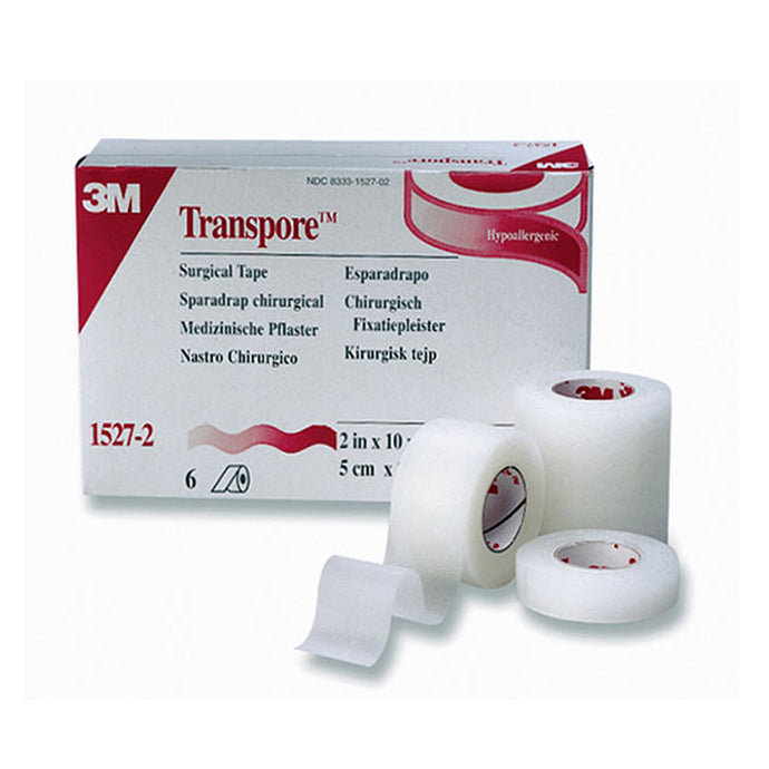 3M CLEAR SURGICAL TAPE TRANSPORE PACK OF 24