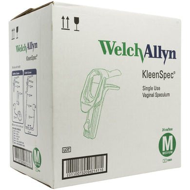 WELCH ALLYN SINGLE USE VAGINAL SPECULUMS PACK OF 24